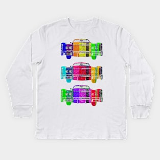 3 Eldorado pop colors Kids Long Sleeve T-Shirt